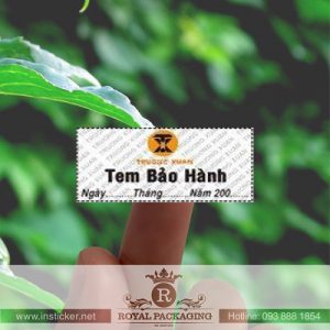 tem bao hanh